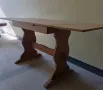 Дървена трапезна маса, снимка 3