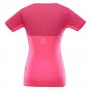 Дамска бързосъхнеща тениска Alpine Pro Leona розова, снимка 2