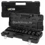 Професионални Дълбоки Ударни Вложки Комплект 12-стенни 15части (10-36мм) JCB – 4166D-9MPB, снимка 2