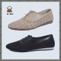 Дамски обувки от естествена кожа- 1602-черен,бежов, снимка 1 - Дамски ежедневни обувки - 28068433