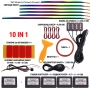 RAINBOW LED амбиентно осветление за автомобили с RGB 256 цвята, 10 в 1, снимка 2