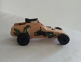 Колекционерска количка Hot Wheels 1982 Blackwall Megaforce Megadestroyer Desert Tan Malaysia Enforce, снимка 3