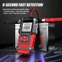Тестер за диагностика на акумулатори, 12V/24V, LCD дисплей, за мотори, автомобили, камиони, снимка 4
