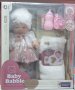Реалистична Кукла бебе с рокля и Аксесоари, снимка 2