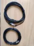 2 бр. кабели за микрофон XLR женски към 6.35mm. жак или мини жак, снимка 1