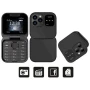 Сгъваем мобилен телефон i16 Pro – 2 SIM, камера, фенерче, FM радио, снимка 7