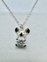Сребърно колие с мойсанит (Диамант) 0.5 карата, снимка 7