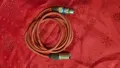 XLR към XLR кабел, 2 м, червен, снимка 1