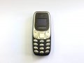 Мини телефон, BM10, с промяна на гласа, малък телефон, L8Star BM10, Nokia 3310 Нокия, Златен, снимка 2