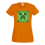 Дамска тениска Creeper Face 3 майнкрафт Minecraft,Игра,Забавление,подарък,Изненада,Рожден Ден., снимка 11