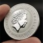 Сребърна монета Австралийско Кенгуру 1 унция, снимка 3