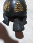 Костенурка дърво и месинг, снимка 4