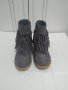 Отлични сиви детски боти с ресни, № 29, снимка 4