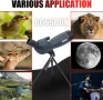 BOSSDUN 25-75x70 ТЕЛЕСКОП със статив, чанта и адаптер за телефон. Наблюдение на природа или звезди, снимка 4