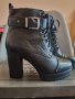 Дамски ботуши естествена кожа на ток Daniele Gilardo , снимка 2