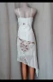 Nicowa 36 Раздвижена бяла рокля, снимка 4