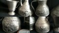 немски чаши и кани с ловни мотиви от Zinn/калай, снимка 4