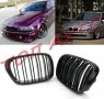 Двойни Бъбреци Решетки БМВ BMW E39 1995-2003 Черен Гланц Лак, снимка 2