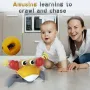 Детска интерактивна играчка рак с музика и LED светлини, снимка 2