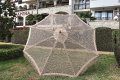 Плетени чадъри тип макраме за градина, плаж, ресторант или бийч бар, снимка 12