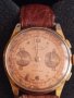 Златен Шейцарски часовник Precision 18к Хронограф, снимка 1 - Мъжки - 43145762