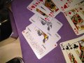 Royal Playing Cards STR-карти  за игра нови пластик  в метална кутия, снимка 3