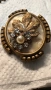 Антична брошка, късен Викториански период (1885–1905), снимка 1
