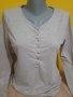 Издължена тънка блуза H&M р-р L, снимка 1 - Блузи с дълъг ръкав и пуловери - 33274655