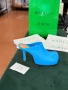 Луксозни дамски обувки на ток BOTTEGA VENETA Baby Blue, снимка 9