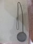 Медальон със синджир имитационна бижутерия - 22 гр., снимка 4