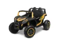 Офроуд акумулаторен автомобил AXEL – GOLD, 4x4, с дистанционно и LED, снимка 3