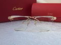 Cartier 2022 дамски слънчеви очила ,очила за компютър,диоптрична рамка, снимка 5