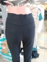 Дамски ватиран еластичен клин панталон , снимка 5