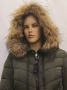 Дамско яке с естествен пух код 14 - 1, снимка 4