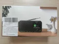 Ново Преносимо DAB/DAB+ радио Bluetooth 5.2, двойни аларми, батерия, снимка 7