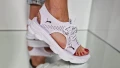 Puma Дамски Спортни Ежедневни Сандали С Връзки Пума От 36 До 41 Номер - Бели Или Черни Код P843, снимка 6