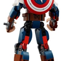 НОВО LEGO Marvel Super Heroes - Фигура за изграждане капитан Америка 76258, снимка 3 - Конструктори - 43645649