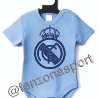 Боди с емблема Реал Мадрид, снимка 5 - Бодита за бебе - 39486868
