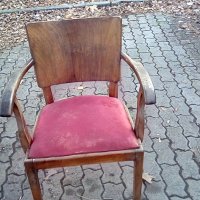 Страхотен дървен стол , снимка 1 - Антикварни и старинни предмети - 38900615
