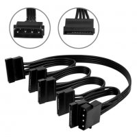 Разклонител на захранващ Molex / SATA кабел за hdd Power spliter, снимка 8 - Кабели и адаптери - 33238786