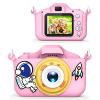 Дигитален детски фотоапарат STELS Q90s,Дигитална камера, 64GB SD карта, снимка 1 - Други - 44043484