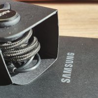 Слушалки с микрофон и управление на звука за Samsung Galaxy Note10®,S10, S9, S8 и др+Тапички., снимка 8 - Резервни части за телефони - 43622666