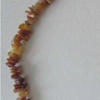 Колие от суров балтийски кехлибар-чипс, снимка 8 - Колиета, медальони, синджири - 43454634