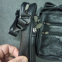 Мъжка кожена чанта за смартфон, снимка 5 - Чанти - 44080039