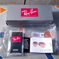 RAY-BAN Aviator Classic 0RB3025 L0205 Gold, снимка 6 - Слънчеви и диоптрични очила - 36545063
