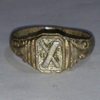 Старинен пръстен сачан над стогодишен - 59921, снимка 2 - Антикварни и старинни предмети - 29013529