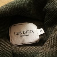LES DEUX 90% Merino Wool 10% Cashmere размер L поло 90% Мерино вълна 10% Кашмир - 685, снимка 11 - Пуловери - 43504934