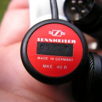 Реверен кондензаторен микрофон SENNHEISER MKE-40, снимка 7 - Микрофони - 43641627