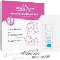 Нов Домашен тест за алкохол в кърмата майчиното мляко 20 ленти, снимка 1 - Други - 40302346