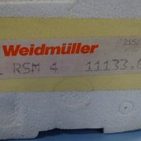 реле Weidmuller RSM4RS relay module 24VDC, снимка 10 - Резервни части за машини - 37257317